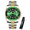 Two Tone/Gold Green